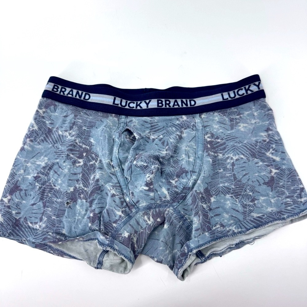 Lucky Brand Blue Boxer Briefs Athletic Fit